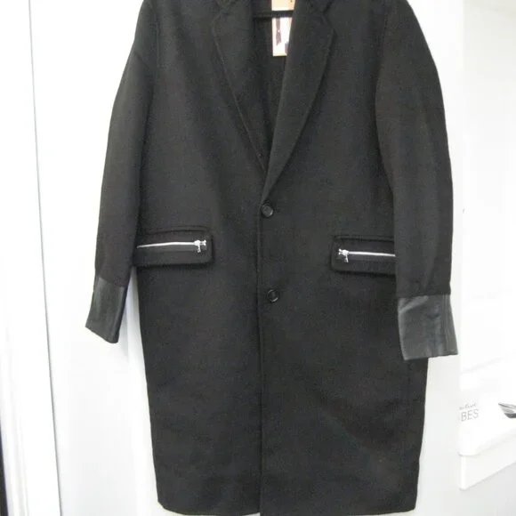 New Izzue wool mens dress coat - Picture 2 of 6